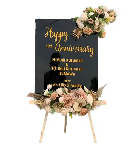 Papan Bunga Akrilik Tegalarum